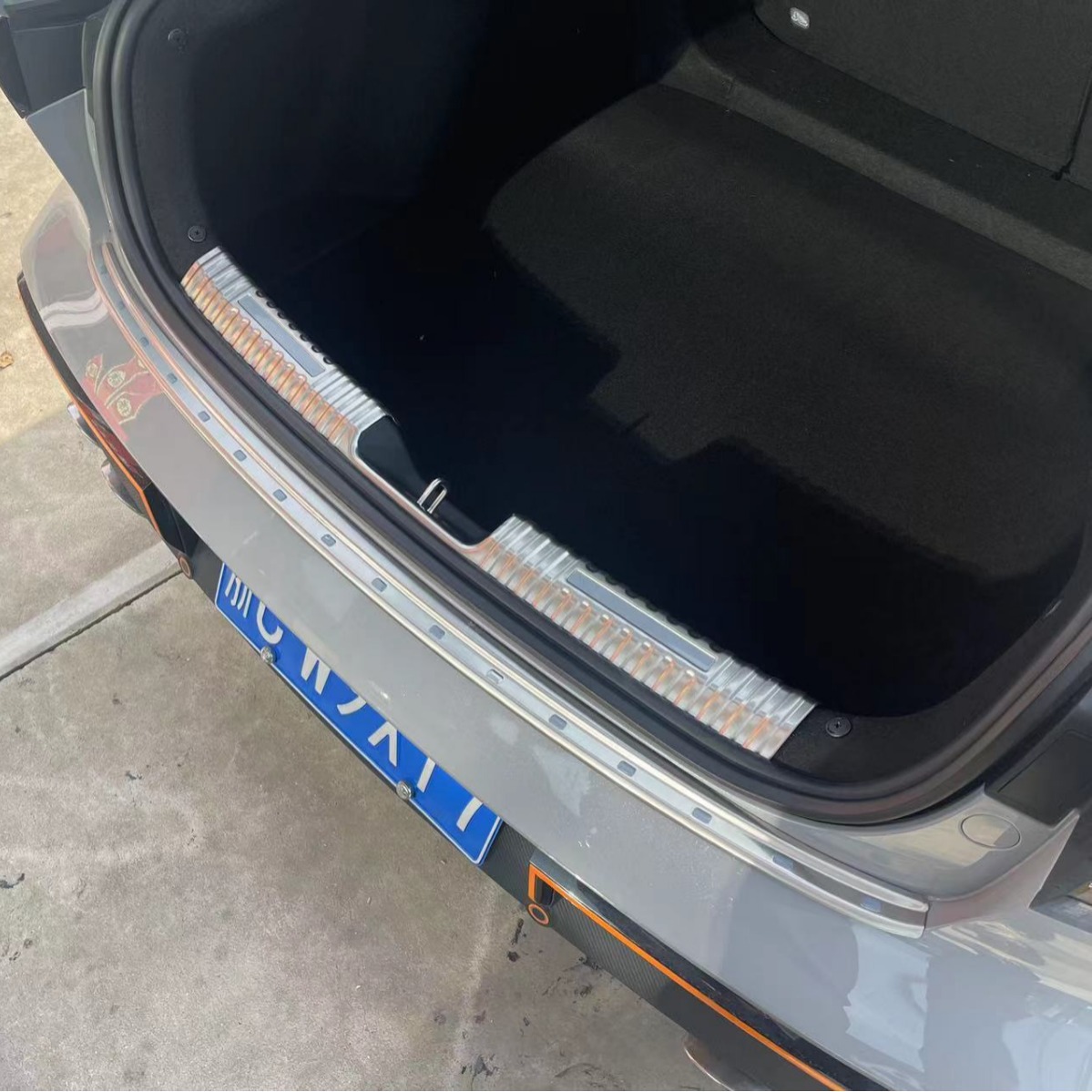 Window Deflectors with Stainless Steel Trim for CHANGAN UNI-V 2022+ (Extended Version), 4-Piece Set - Image 5