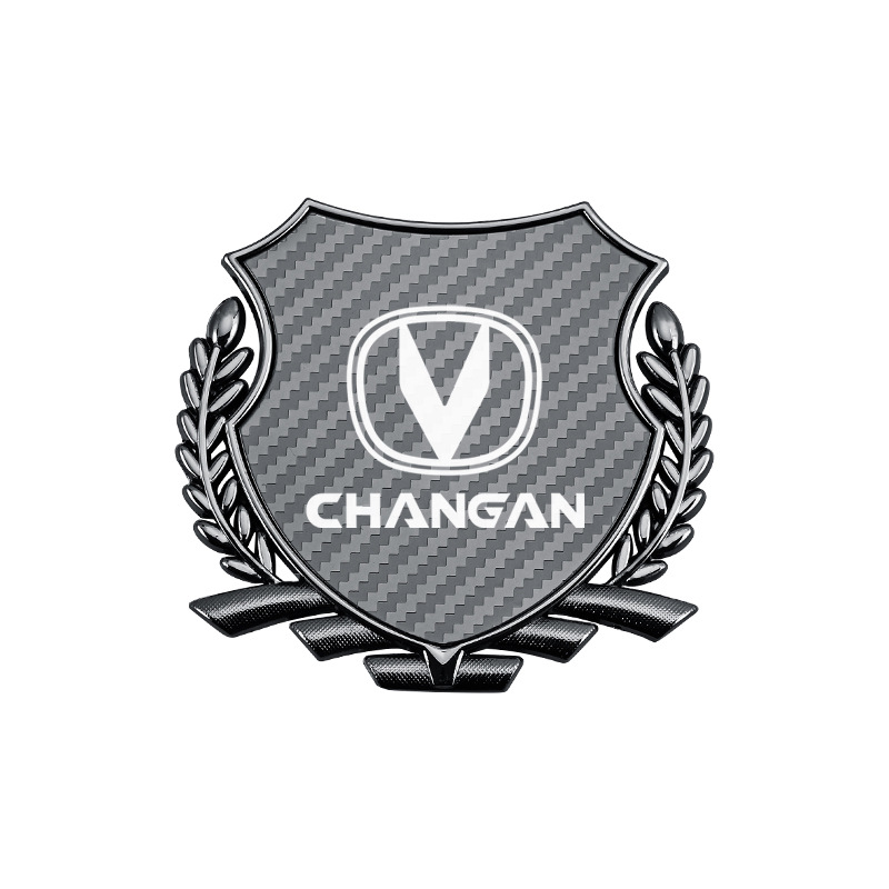 Universal Zinc Alloy Wheat Ear Metal Side Fender Decorative Logo Sticker for CHANGAN UNI-V CS35 CS55 CS75 PLUS - Image 5