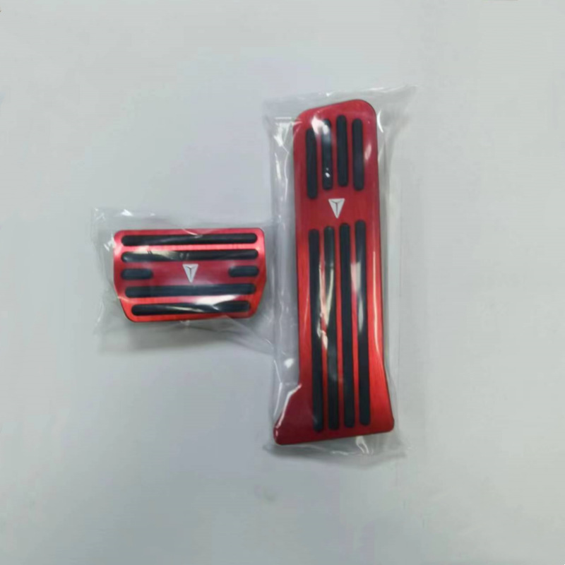 Aluminum Alloy Non-Slip Brake and Gas Pedal Cover Set for DEEPAL SL03 / S07 - Image 2