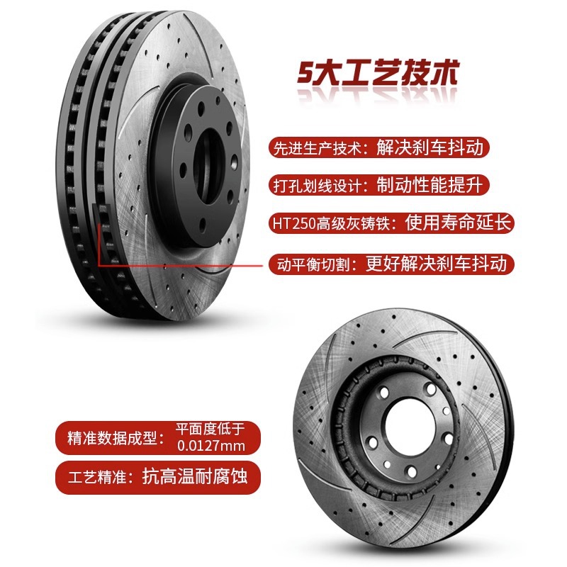 High-Performance Front Brake Disc Assembly (HT250) for CHANGAN UNI-K UNI-V CS75 PLUS CS85 CS95 - Image 5