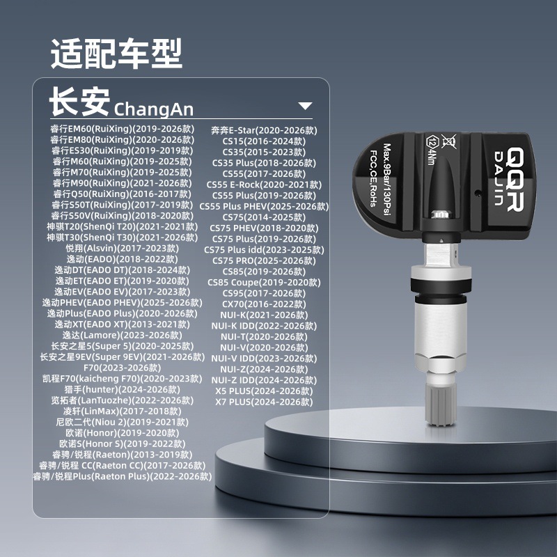TPMS Tire Pressure Monitoring System Sensor S2 for CHANGAN CS75 PLUS CS35 EADO CS55 OSHAN X7 NEVO - Image 2