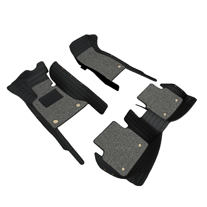 Full Surround TPE Floor Mats with Red Faux Cashmere Carpet for 2022 CHANGAN UNI-V - Image 5