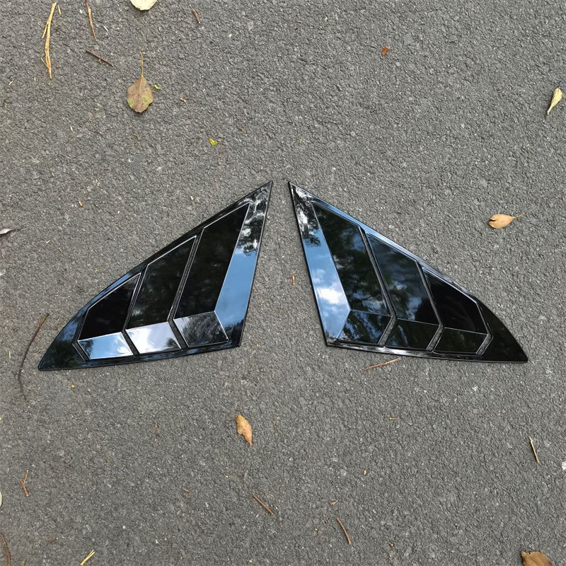 Rear Side Window Louver Shutter Trim Carbon Fiber Style for CHANGAN UNI-V - Image 5