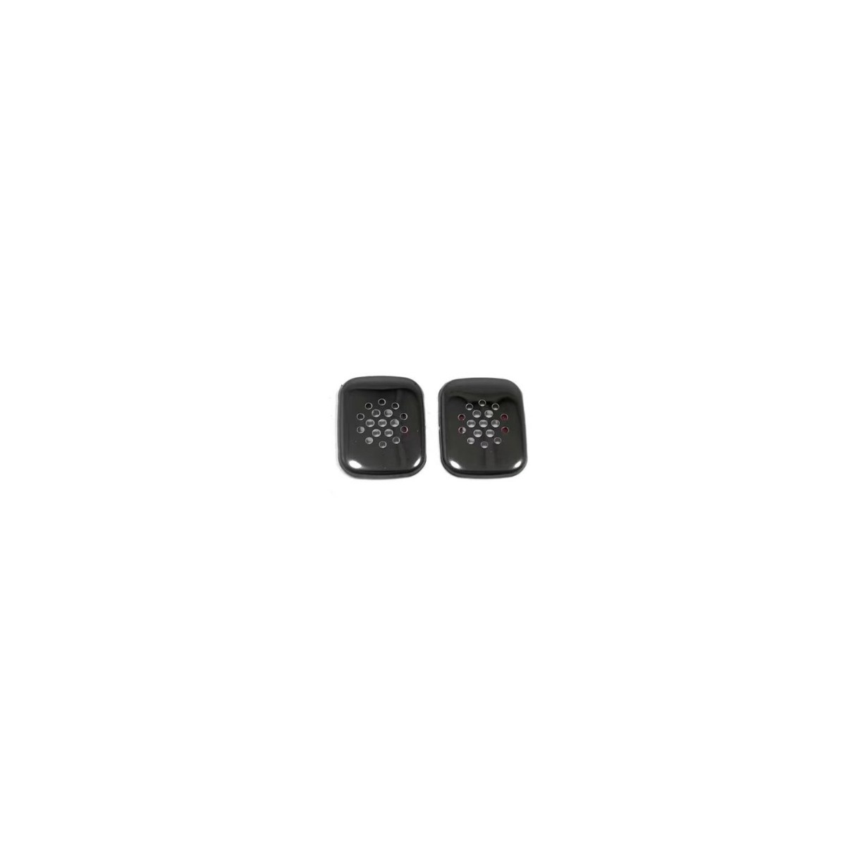 Roof Microphone and Audio Speaker Covers (Black Titanium Stainless Steel) for 2023 DEEPAL S07 - Image 2