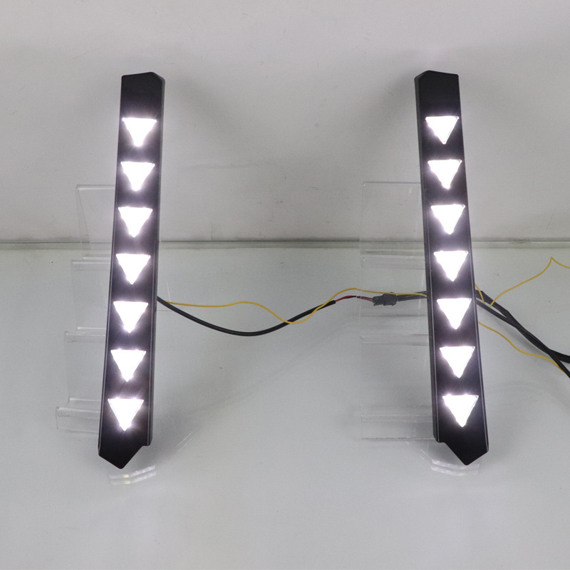 LED Daytime Running Lights for CHANGAN UNI-V 2022-Present, Front Bumper Streamer Fog Light Assembly - Image 2