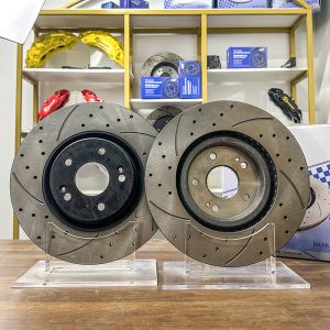 Front or Rear Brake Disc Set for DEEPAL SL03 S07 S05 L07 G318 - Grey Cast Iron Performance