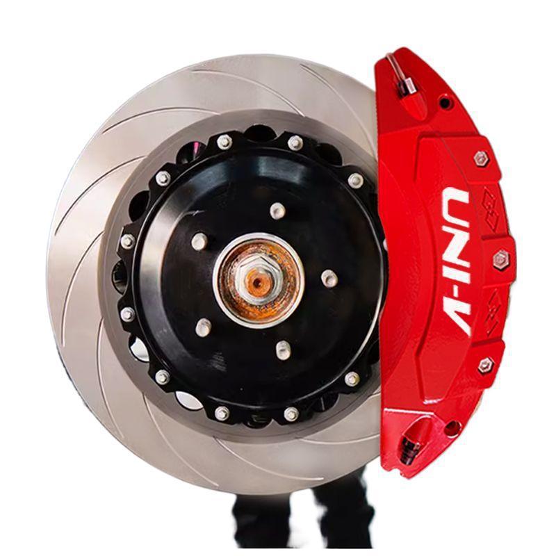 Aluminum Alloy Brake Caliper Covers for CHANGAN UNI-V Rear Wheels 2-Piece Set Orange - Image 5