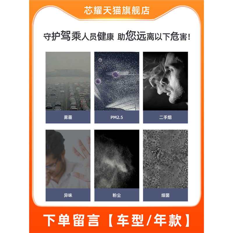Aromatherapy Activated Carbon Cabin and Engine Air Filter Set for CHANGAN UNI-T 2.0T (2020-2023) - Image 3