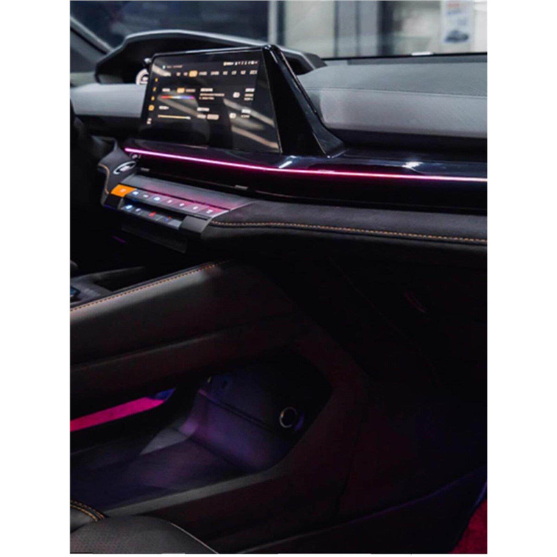 Interior Ambient Lighting Mold Trim Panel and Saddle Light Kit for CHANGAN UNI-V - Image 3