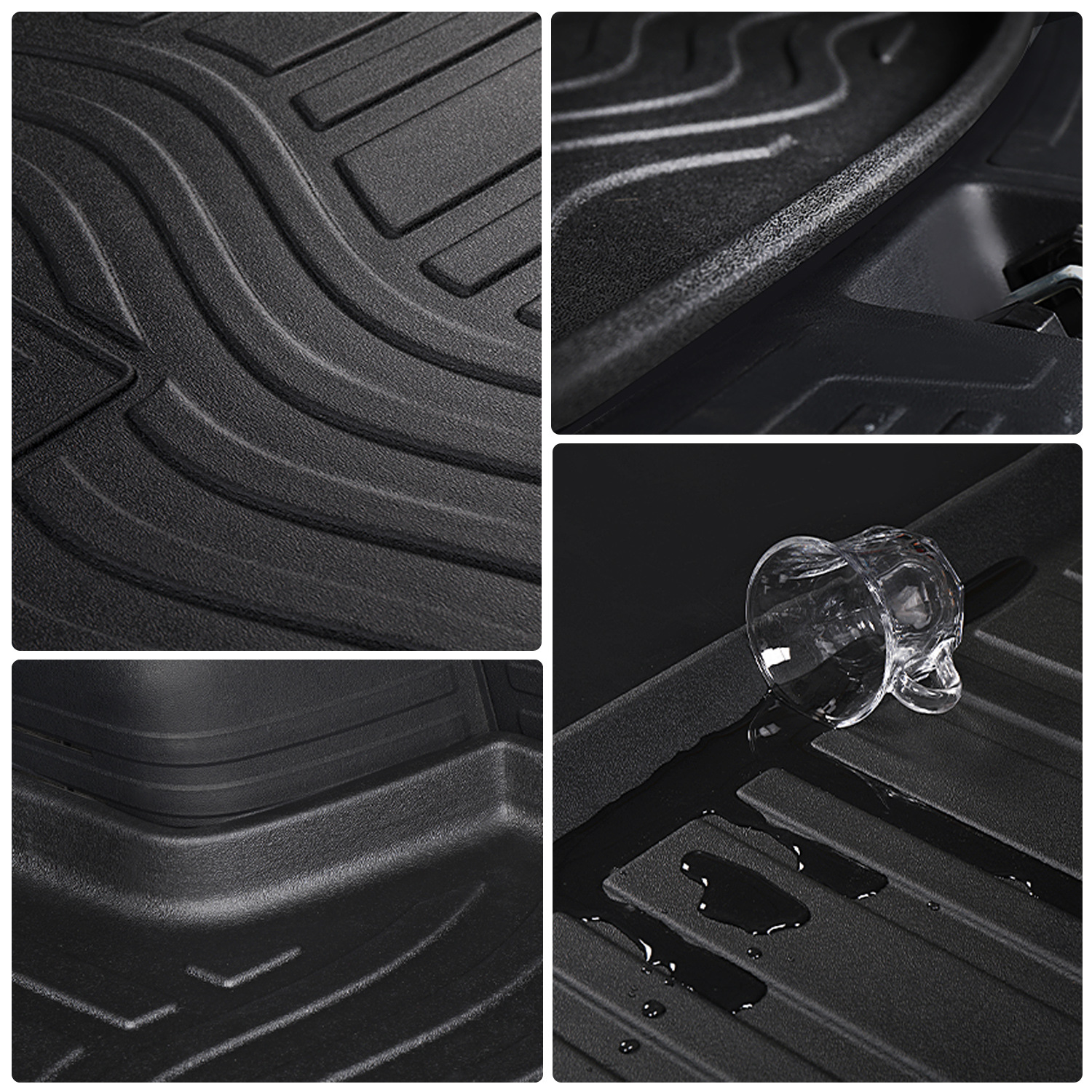 TPE Waterproof Rear Trunk Mat for DEEPAL S07 (Changan Shenlan S7) - Image 5