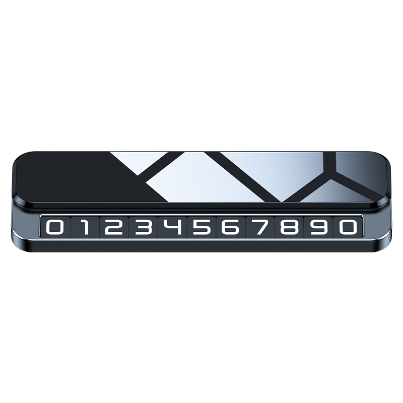 DEEPAL S07 SL03 G318 Hidden Aluminum Temporary Parking Number Plate with Luminous Display - Image 5