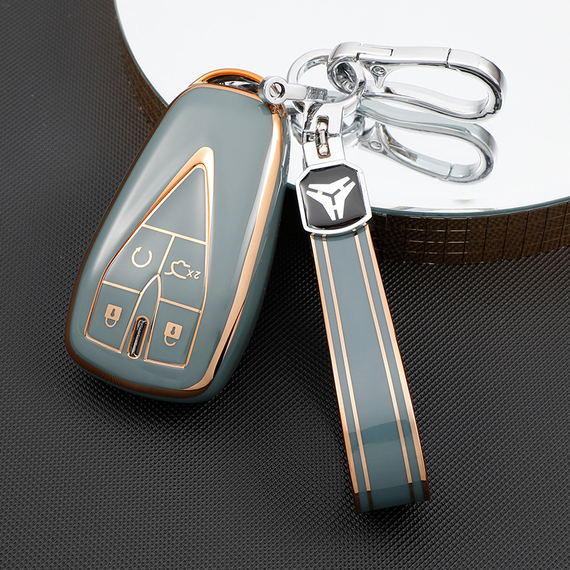 TPU Protective Smart Key Cover 5-Button for CHANGAN UNI-K UNI-T and CS75 PLUS - Image 2
