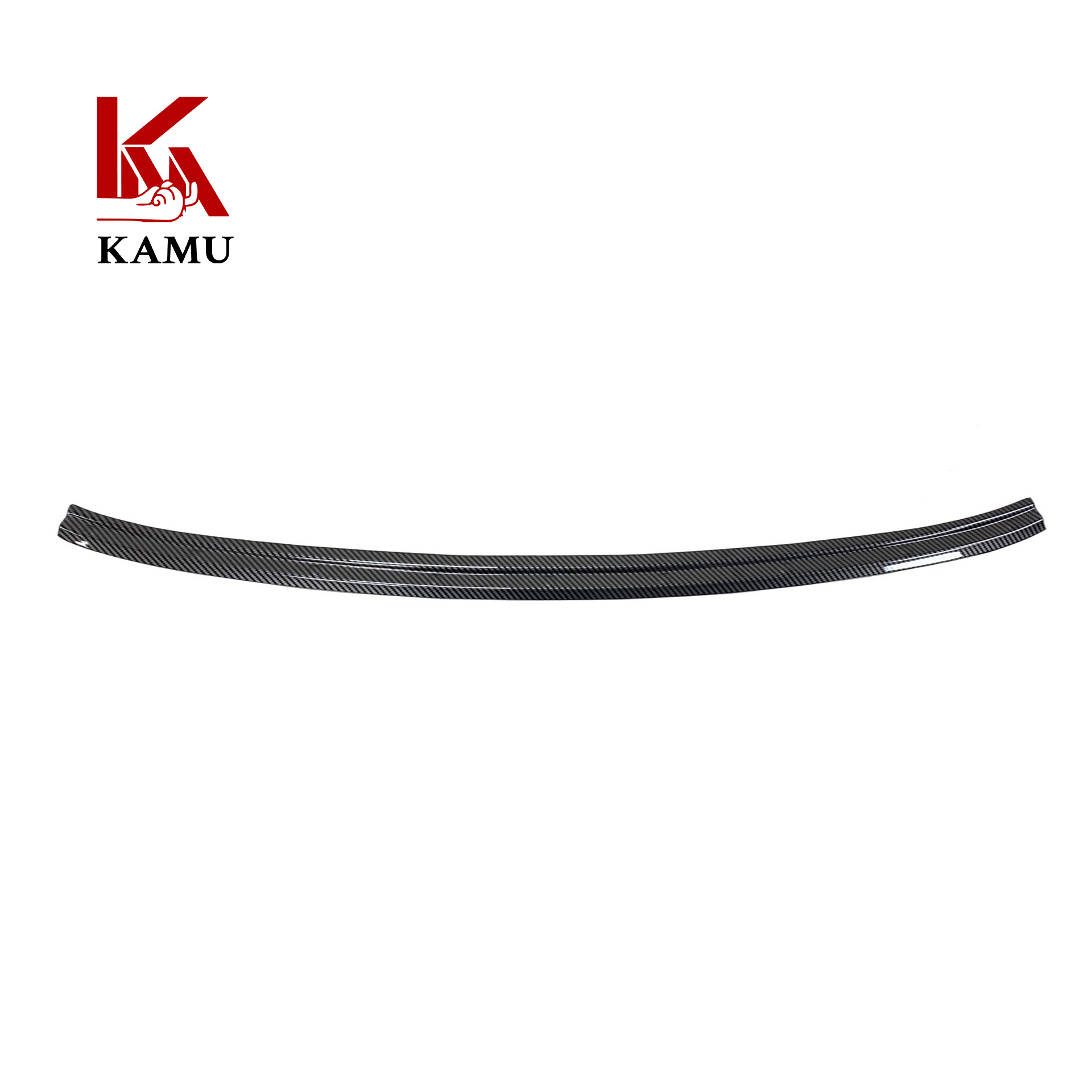 Rear Bumper Trunk Guard Sill Plate Carbon Fiber Pattern for CHANGAN UNI-V - Image 5
