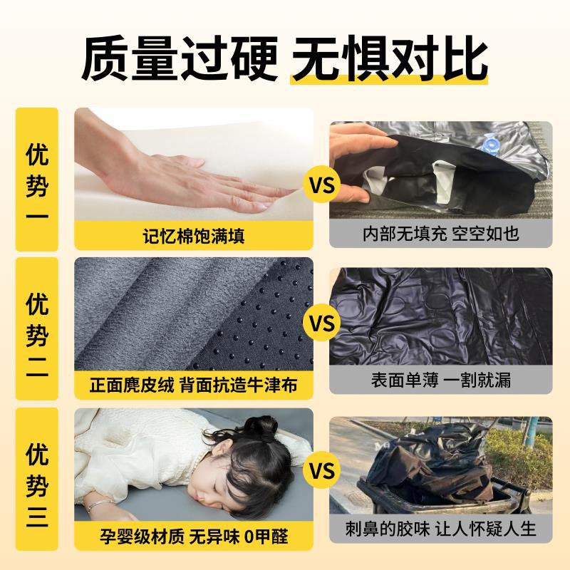 DEEPAL S07 Rear Trunk Inflatable Mattress and Travel Sleeping Pad for 2023+ Models - Image 4