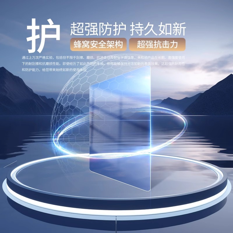Tempered Glass Navigation and Instrument Screen Protector 3-Piece Set for 2024 CHANGAN UNI-K - Image 2