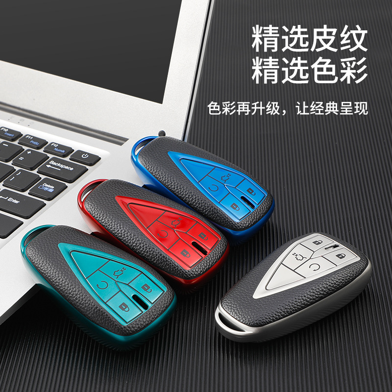 TPU Protective Key Case Cover for CHANGAN CS75 PLUS, CS55 PLUS, CS35, Eado, UNI-T, and OSHAN Series - Image 4