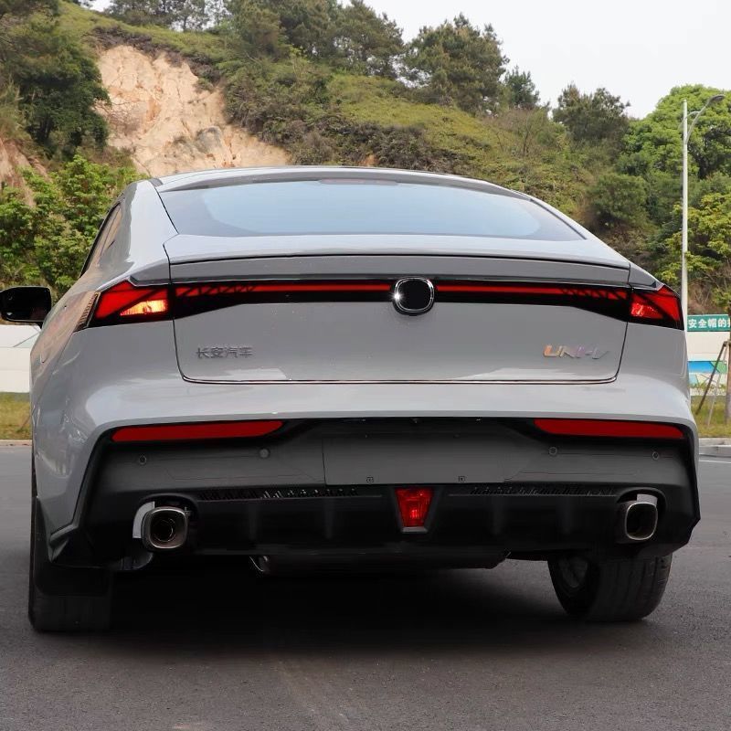 Rear Tail Light Smoke Tint Film Protective TPU Wrap for CHANGAN UNI-V - Image 5