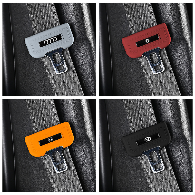 Silicone Seat Belt Buckle Protective Cover for CHANGAN UNI-K, UNI-Z, CS55 PLUS, and Eado - Image 2