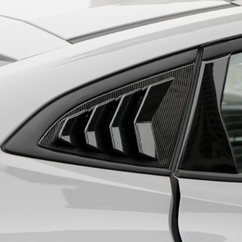 Rear Quarter Side Window Louvers ABS Decorative Trim for CHANGAN UNI-V - Image 5