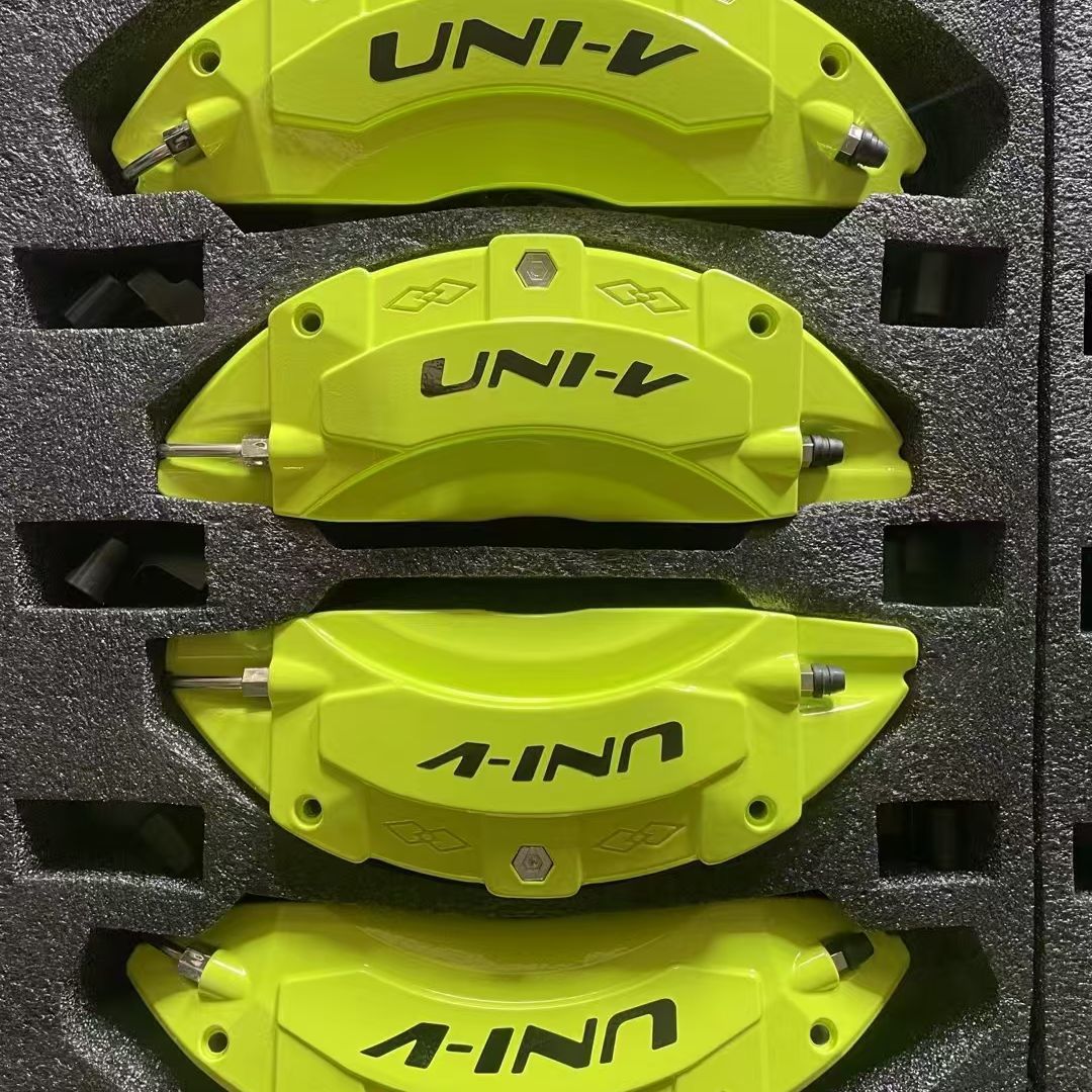 Aluminum Alloy Brake Caliper Covers Set for CHANGAN UNI-V Replacement Upgrade - Image 3