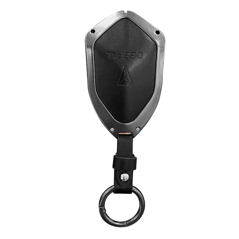 Zinc Alloy Car Key Fob Cover and Leather Strap for DEEPAL S7 S07 SL03 L07 S05 G318 - Image 5