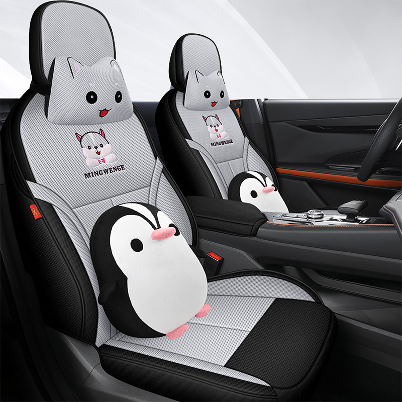 Custom Fit Breathable Honeycomb Mesh Seat Covers for CHANGAN UNI-V Full Set - Image 3