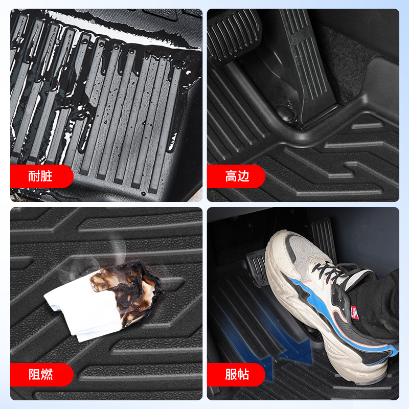TPE All-Weather Trunk Mat for DEEPAL S07 / S7 - Image 4