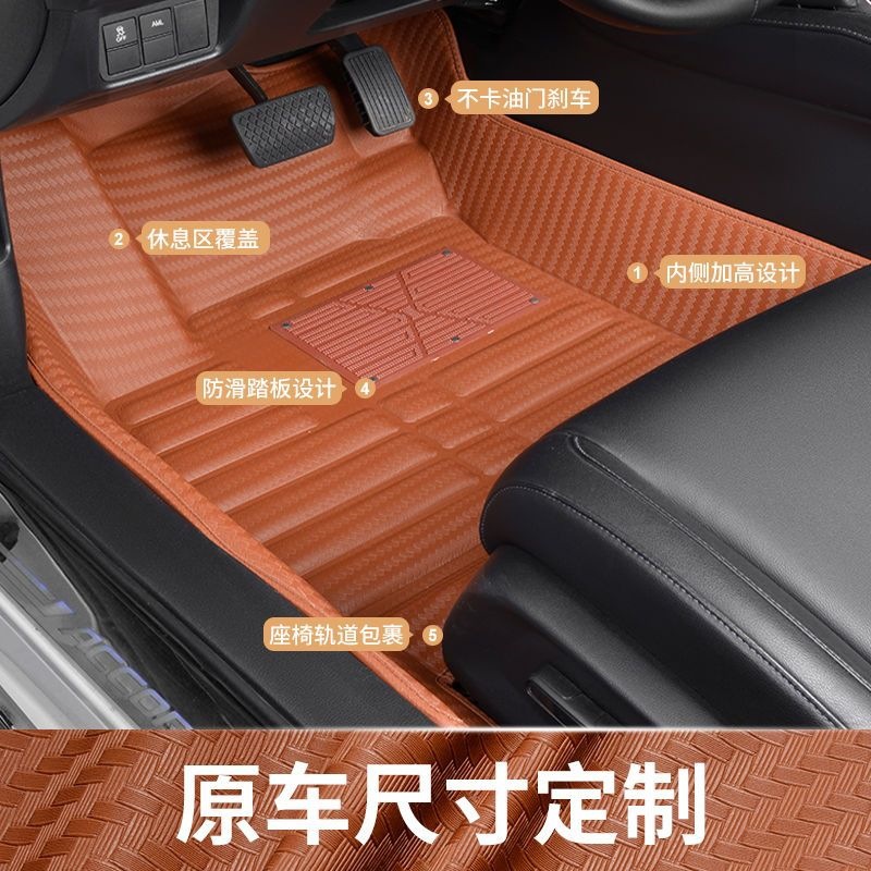 Custom All-Weather Full Enclosure Leather Floor Mat for CHANGAN UNI-T, UNI-V, UNI-K, UNI-Z - Image 4