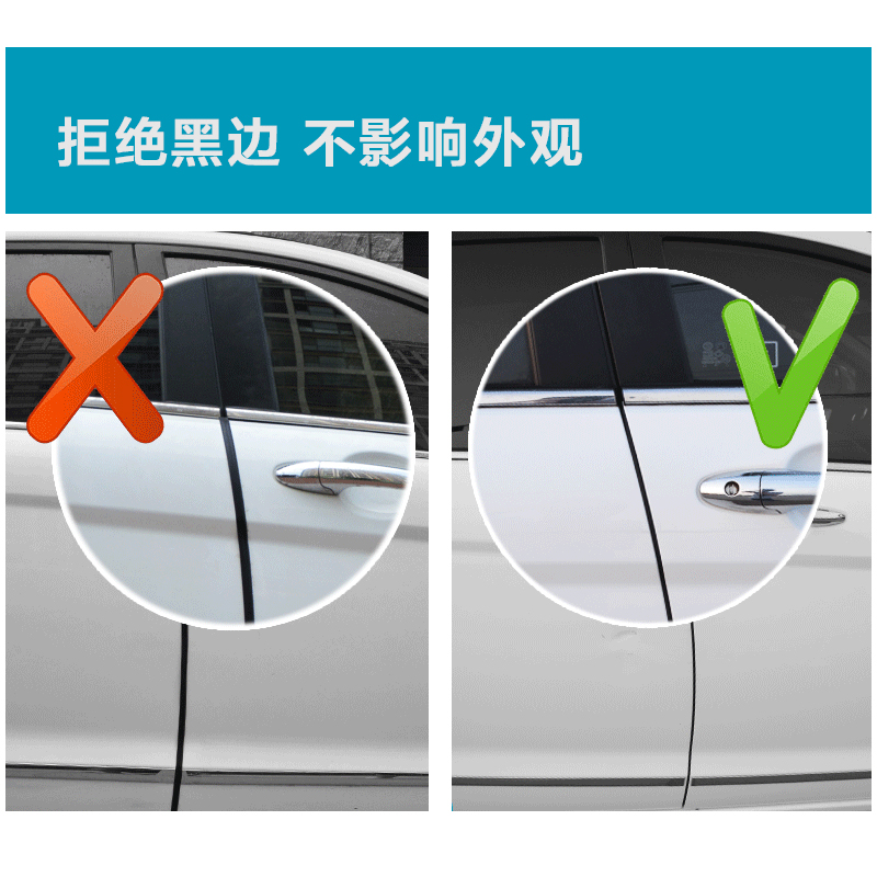Car Door Soundproof Dustproof Sealing Strips for CHANGAN UNI-V UNI-T UNI-Z - Image 3