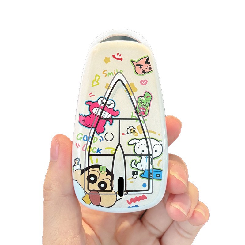 4-Button Cartoon TPU Key Case for Changan UNI-K, UNI-T, UNI-V, CS35 PLUS, CS75 & Ruicheng PLUS - Image 5