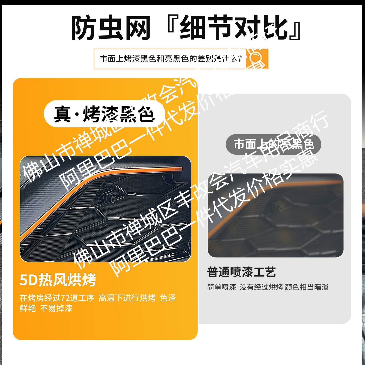 Front Grille Insect-Proof Protective Net Screen One-Piece Welded for CHANGAN UNI-V - Image 2