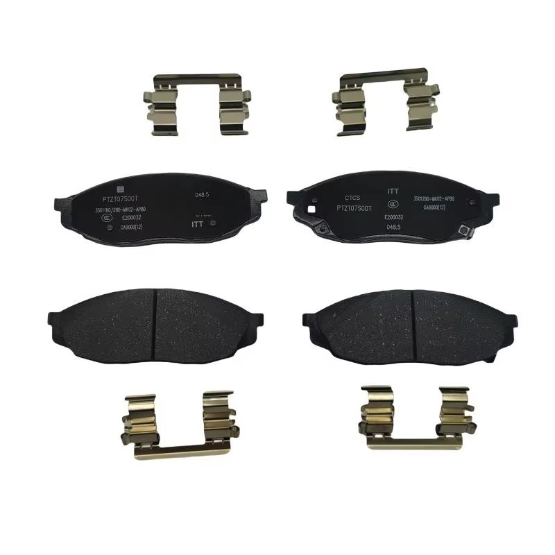 Front Brake Pad Set for CHANGAN CS95 4WD Semi-Metallic Disc Brake Pads - Image 2