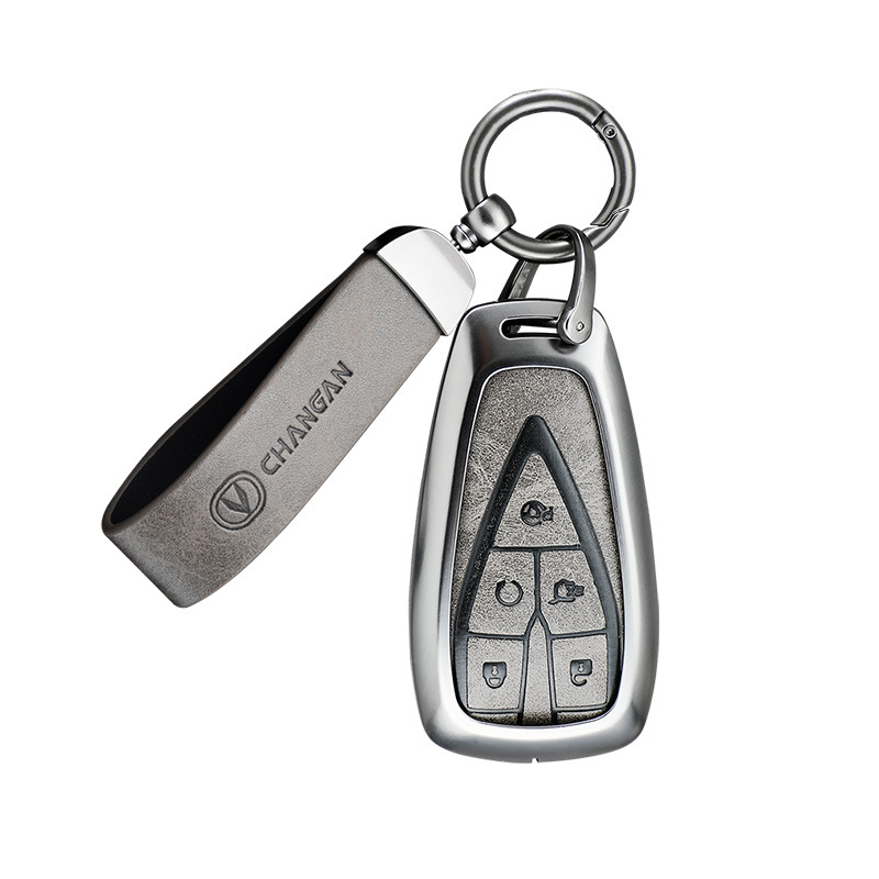 Zinc Alloy Metal Car Key Cover Case for CHANGAN CS35 PLUS, UNI-K, CS55, and CS75 PLUS - Image 5
