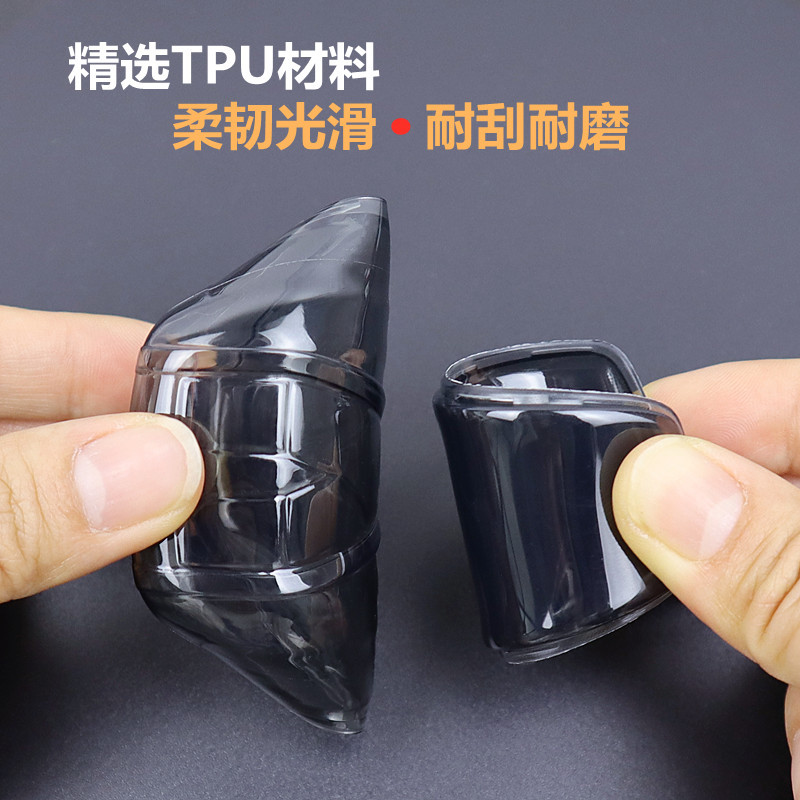 All-Inclusive Ultra-Thin Transparent TPU Key Fob Cover for CHANGAN UNI-V 2022-2025 - Image 3