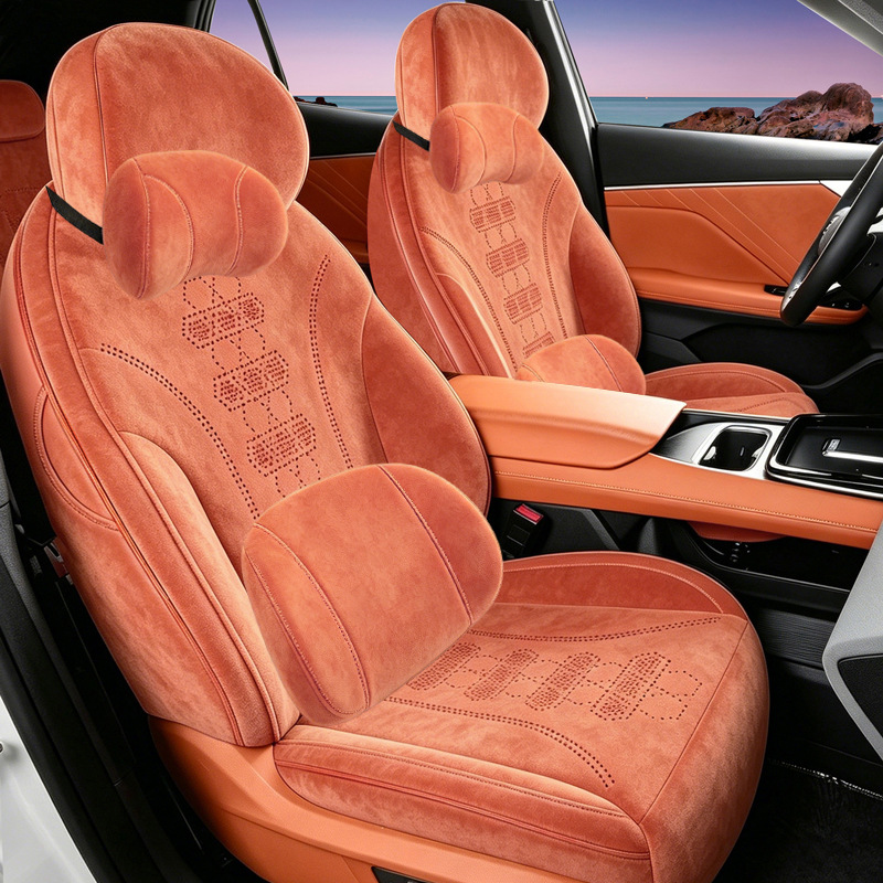 Custom Suede Full Surround Car Seat Covers set for DEEPAL S07 S05 S7 - Image 3