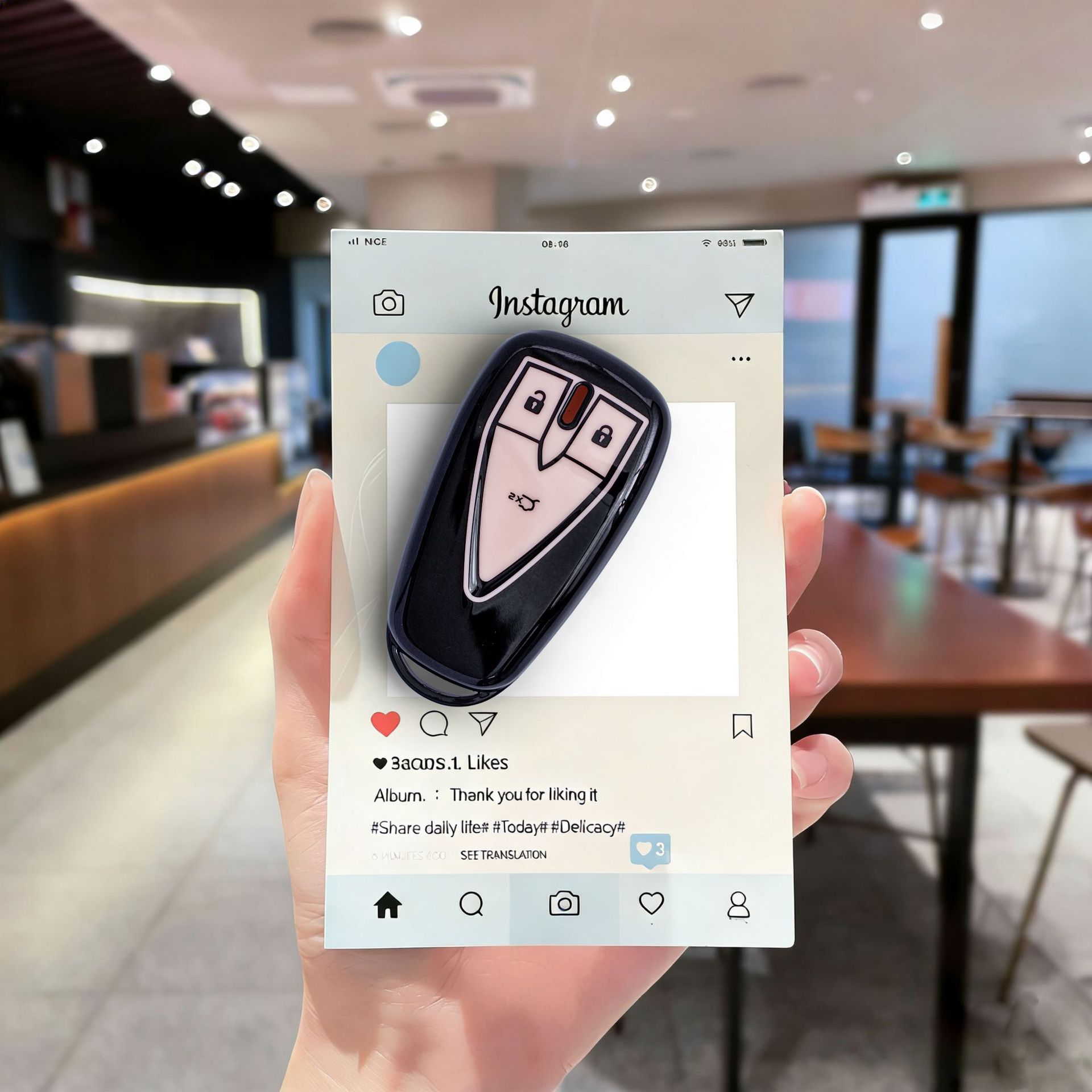 TPU Key Fob Case Cover for CHANGAN CS35 PLUS and CHANGAN UNI-V 2023 - Image 4
