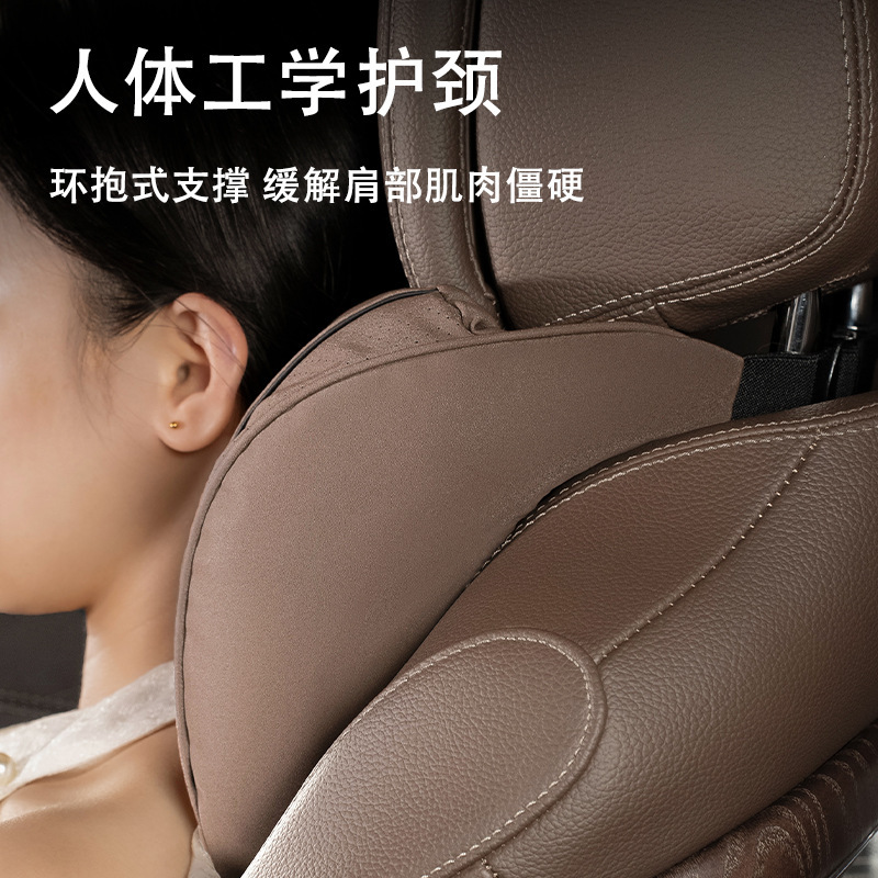 Memory Foam Car Headrest and Neck Pillow Set for CHANGAN CS75 PLUS UNI-V CS55 PLUS UNI-K - Image 2