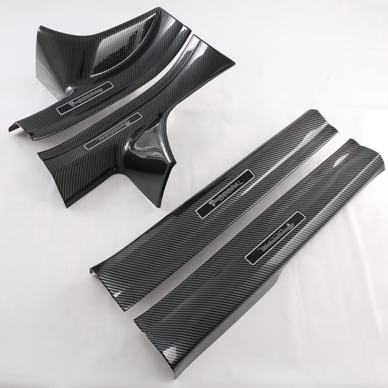 ABS Interior Door Sill Protector Scuff Plate Set of 4 for DEEPAL S07 / S7 2023-2024 - Image 4