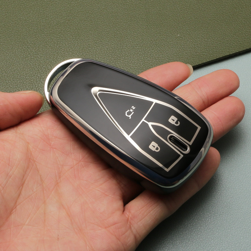 TPU Smart 5-Button Key Fob Cover for Changan CS35 Plus, UNI-T, Raeton CC, Eado, and CS95 - Image 4