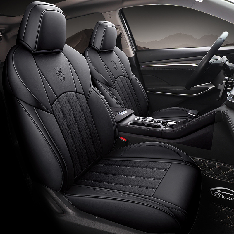 Full Surround Wear-Resistant Leather Seat Cover Set for CHANGAN UNI-T (5-Seat) - Image 4