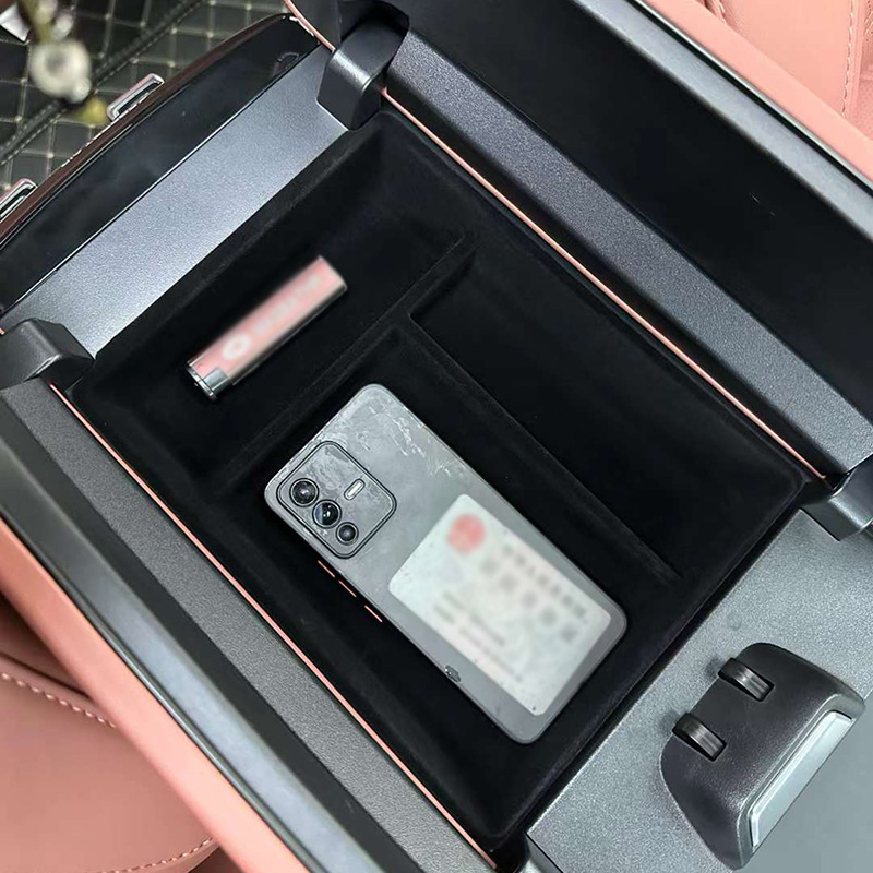 Center Console Armrest Storage Box with Flocking Liner for CHANGAN UNI-K - Image 3