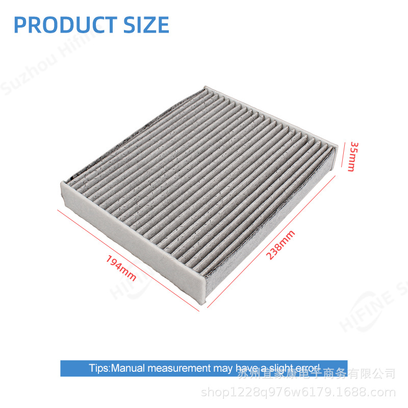 Activated Carbon Cabin Air Filter Replacement for DEEPAL S07 (Deep Blue S7) - Image 2