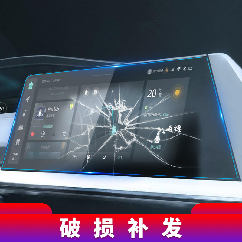 Tempered Glass Navigation & Instrument Screen Protector Set for CHANGAN UNI-Z UNI-T UNI-V UNI-K - Image 2