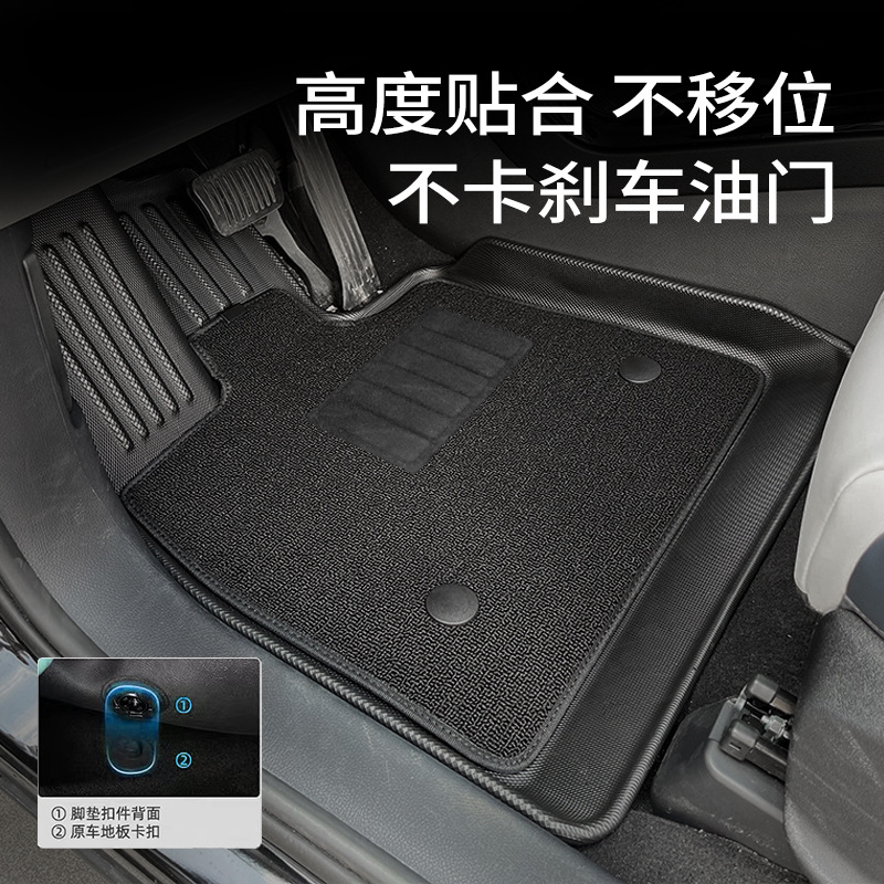 TPE All-Weather Car Floor Mats for CHANGAN CS55 PLUS, CS35 PLUS, CS15, CS95, UNI-K, and KAICENE F70 - Image 2