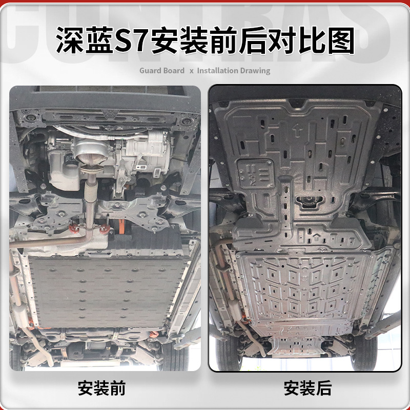 Underbody Chassis Guard and Battery Protective Plate Set for DEEPAL S07 / S7 - Image 2