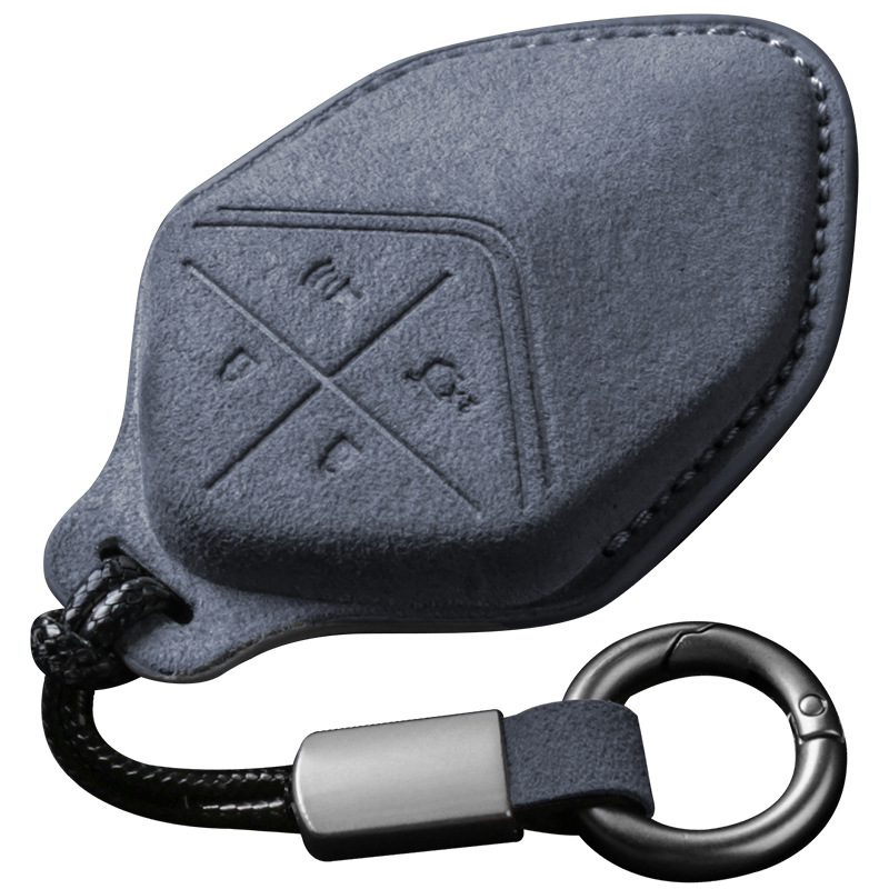 Suede Smart Key Case with Metal Buckle for DEEPAL SL03 and S07 - Image 5