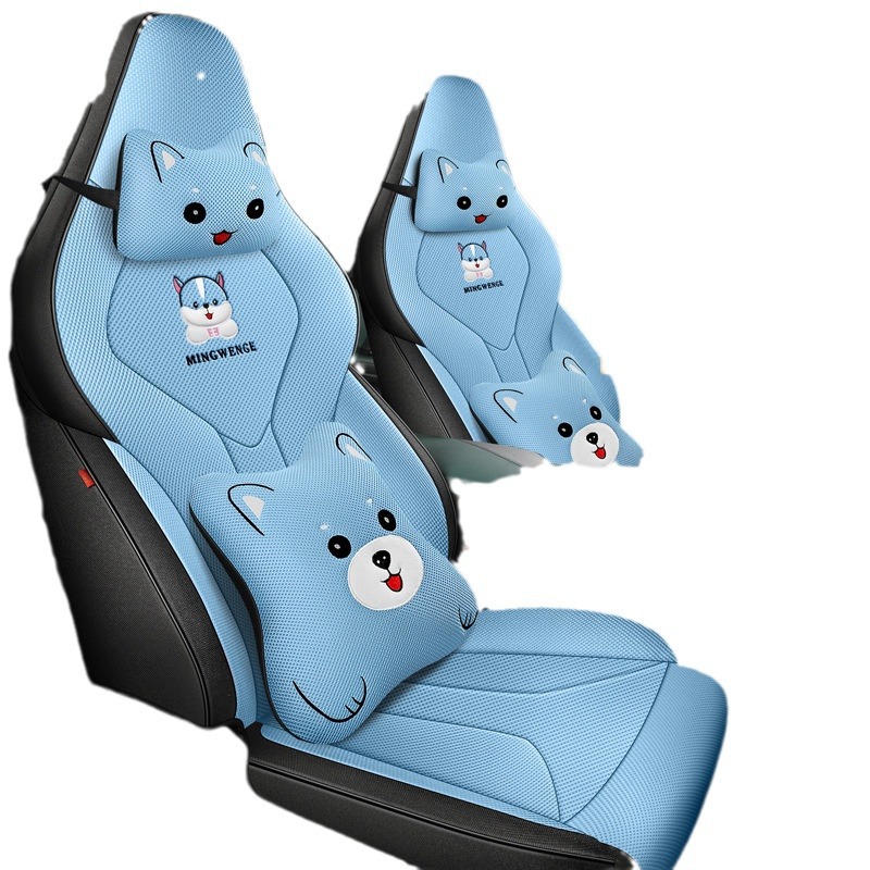 Full Coverage Cartoon Seat Cover Set Special for 2024 CHANGAN UNI-V 1.5T Noble Sport - Image 5