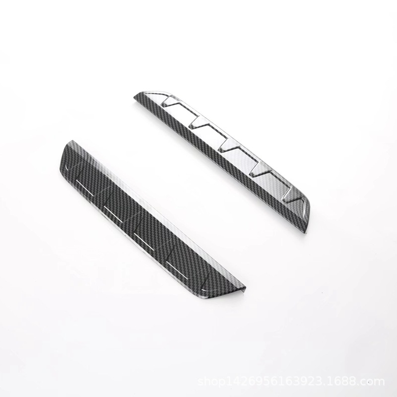 Front Bumper Air Knife Fog Lamp Brow Trim for 2022 CHANGAN UNI-V, 2-Piece ABS Exterior Decoration - Image 2