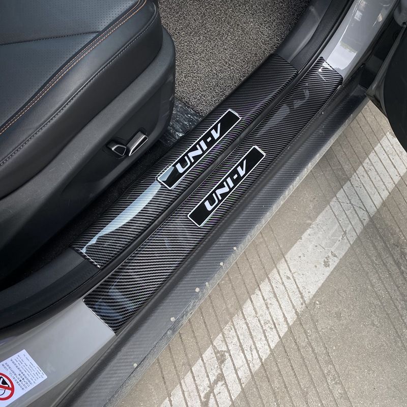 Inner Door Sill Scuff Plate and Rear Bumper Protector Guard for CHANGAN UNI-V UNI-K UNI-T UNI-Z - Image 2
