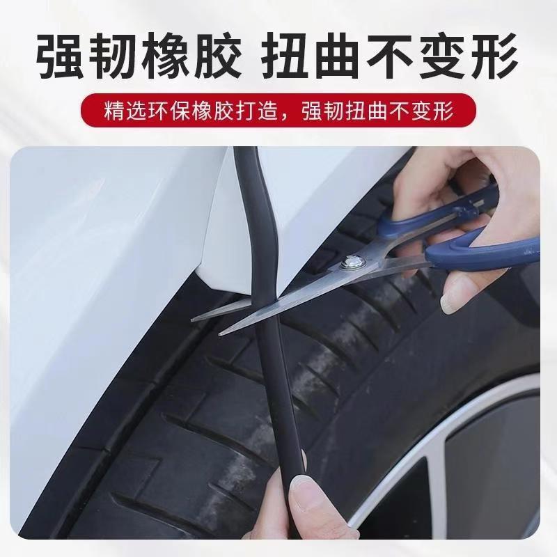 Vehicle Door C-Pillar Sound Insulation Rubber Seal Strip Pair for CHANGAN Series CS75 CS55 CS35 PLUS UNI-V UNI-T UNI-K UNI-Z LUMIN - Image 4